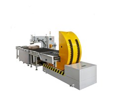 Máy quấn cuộn dây đồng kết hợp đóng đai tự động YUPA-1200