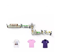 Dây chuyền gấp đóng gói quần áo vào thùng carton hoàn chỉnh YP-M412A