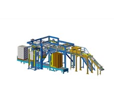 Dây chuyền quấn màng pallet tự động YUPA-2100-L