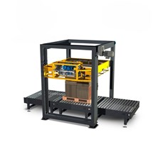 Máy đóng đai ngang có băng tải YUPA