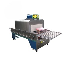 Hệ thống co màng PE lốc chai, lon bán tự động