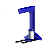 Máy quấn màng pallet kết hợp xe nâng YUPA-R1800