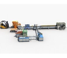 Dây chuyền đóng gói, dựng và dán đáy thùng tự động