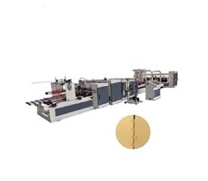 Máy dán và đóng ghim bìa carton tự động