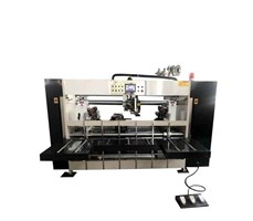 Máy đóng ghim thùng carton 2 mảnh (4 Servo) SDJ2400