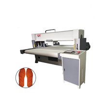 Máy làm lót giày dập thủy lực, đầu cắt di chuyển tự động CNC DT-768