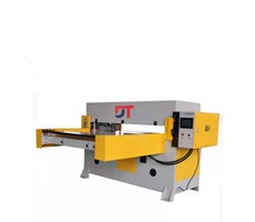 Máy dập nhựa/da/vải/bìa/thẻ giấy thủy lực đầu cắt di chuyển bán tự động DT-761-80T