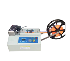 Máy cắt dây vải, dây kéo nhựa, vòng đai tự động 