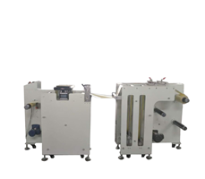 Máy cuộn và cuộn giấy bopp dính PFL-350RC 