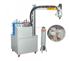 Máy đổ Foam Pu cứng Polyurethane tỉ trọng 100KG/m3