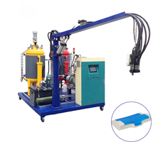 Máy phun foam Pu áp suất cao làm gối chống mỏi
