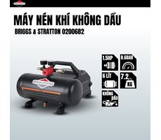 Máy nén khí không dầu 6L BRIGGS & STRATTON 0200682 