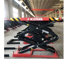 Cầu nâng kiểu xếp, móng chìm Konia K4000DC1