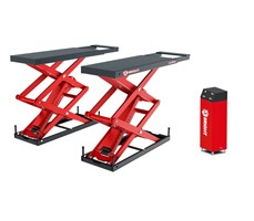 Cầu nâng ô tô kiểu cắt kéo móng chìm Bright PI-350E