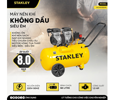Máy nén khí không dầu 50L Stanley SXCMS1350HE 