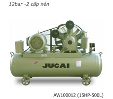 Máy nén khí 2 cấp nén Jucai 15HP AW100012