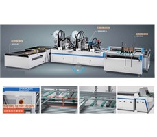 Máy dán băng keo 2 mặt thùng carton (hộp carton) SJ-1450WGGJ