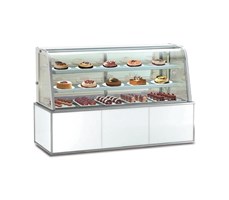 Tủ trưng bày bánh kính cong Kinco HG62