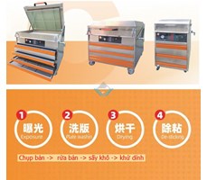 Máy làm bản in thùng carton (Bản polymer) HFA 