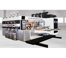 Máy in thùng carton 3 màu (Bổ chạp chung lô bế tròn) NEWEY 