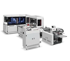 Máy làm bìa cứng tự động 4 cạnh (4 cạnh có hình dạng đặc biệt) QFM800-YY