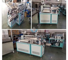 Máy bồi hộp cắt hộp giấy tròn (Keo lạnh) SLA-580A