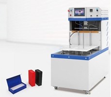 Máy dán miếng sắt hộp cứng (Bán tự động) WJ-500MS