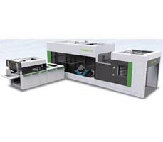 Máy làm túi giấy 3D tự động (Xỏ dây thành phẩm) TECH-P400