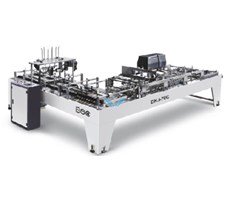 Máy dán miếng lót đáy túi giấy DKJ-70C