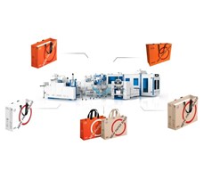 Máy làm túi giấy tự động (Kiểu túi giấy cao cấp) ZW-A12AF