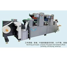 Máy in offset cuộn 2 màu (Khổ 450mm) KW450-M4