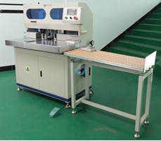 Máy bo góc vở 2 đầu (Bán tự động) HXK-460