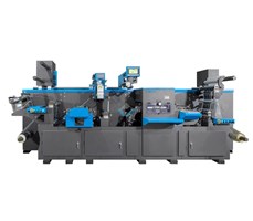 Máy in khử keo (Có chức năng bế + in flexo 1 màu) FD350-S