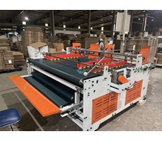 Máy dán hộp carton bán tự động (2 line) LYHX-2000/2200/2400 