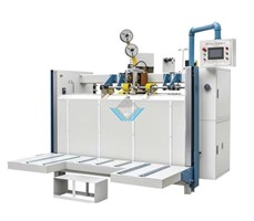 Máy đóng ghim thùng carton 1 mảnh 2 servo TJ-DP 