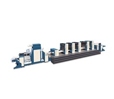 Máy in màng ghép không trục (Offset và Flexo 2 trong 1) WJPS-1050