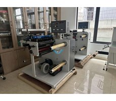 Máy chia cuộn đề can (Phanh từ) HJFQ-420/320