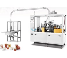 Máy làm cốc ly giấy tự động 100A 