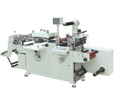 Máy bế tem nhãn cuộn (Có bàn thu giấy) KMFJ-450M