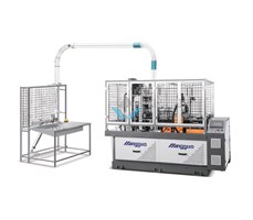 Máy làm ly cốc giấy có quai (70-90sp/phút) MG-C600S/MG-HC600 