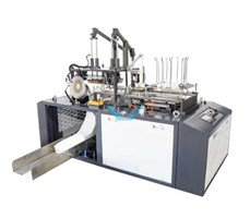 Máy làm hộp giấy đựng đồ ăn CHJ-D (Dạng cơ) 