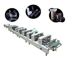 Máy dán hộp PET móc đáy tự động CL-780G 