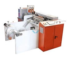 Máy đóng lưỡi răng cưa hộp màng thực phẩm (bán tự động) RC-TM450 BTD 