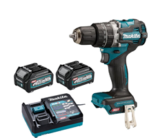 Máy khoan búa, vặn vít MAKITA - HP002GA201 (40V*2 2.0Ah)