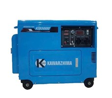 Máy phát điện chạy dầu 5kw Kawarzhima KZ6500DE