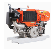 Động Cơ Nổ Chạy Dầu Kujoyo RT155NM (D15 Gió Đề)