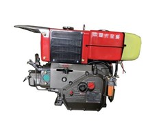 Máy Nổ Dầu 10HP Hiệu Quantrai 190NLD (D10 Gió Đèn Đề)