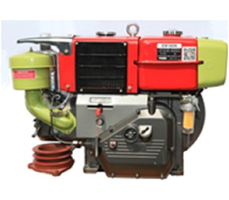 Máy Nổ Dầu Hiệu Tứ Xuyên XE185N (D9 Gió Đèn, Két Nước Nhôm)