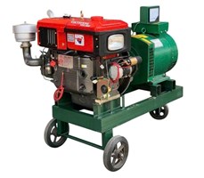 Máy Phát Điện Đầu Nổ 20Kw Điện 380V (D30 Gió Đề)