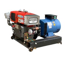 Máy Phát Điện Đầu Nổ 15Kw/380V Đông Phong D24 (gió đèn đề)